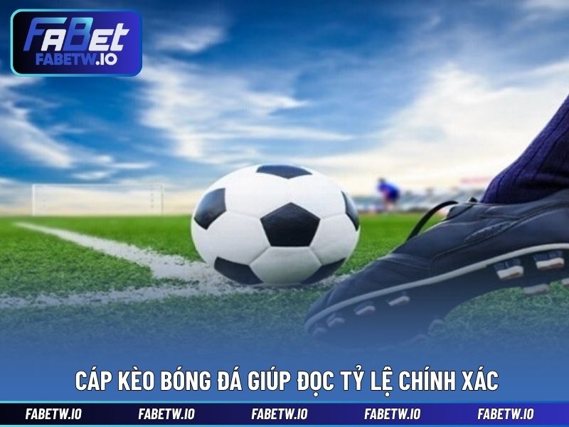 Cáp kèo bóng đá giúp đọc tỷ lệ chính xác