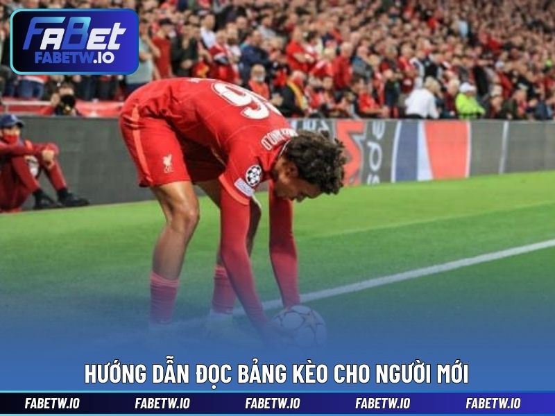 Hướng dẫn đọc bảng kèo cho người mới