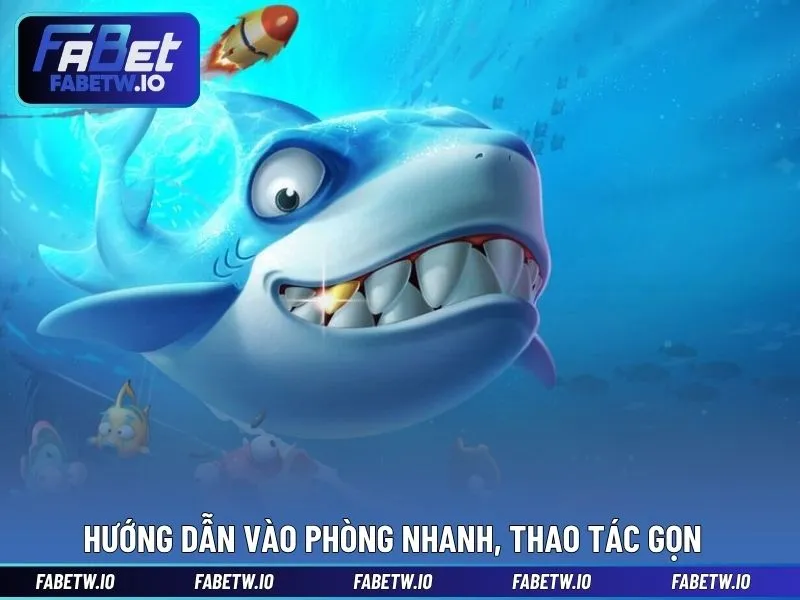Hướng dẫn vào phòng nhanh, thao tác gọn dễ làm quen