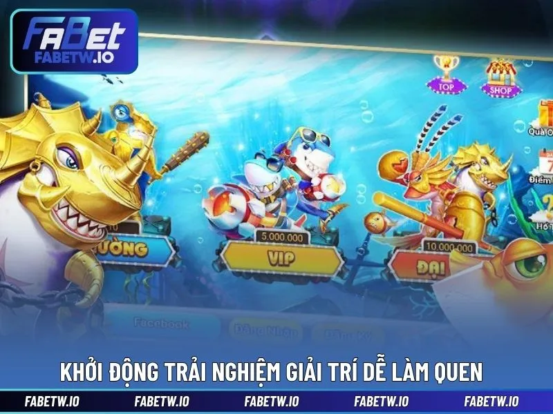 Khởi động trải nghiệm giải trí dưới nước dễ làm quen