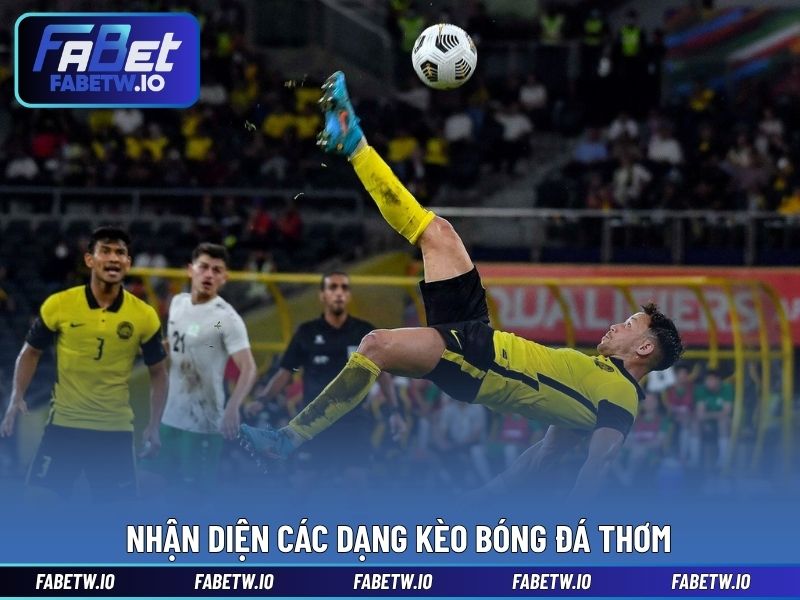 Nhận diện các dạng kèo bóng đá thơm